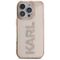Karl Lagerfeld IML Rhinestones Logo iPhone 16 Pro Max Case - Pink | Techbox