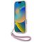 Karl Lagerfeld Quilted Initial Logo &amp; Chain Strap iPhone 16 Case - Pink | Techbox