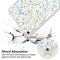 Tech-Protect SC Pen Case for iPad 10.9" 2022 (10th gen.) / 11" 2025 (11th gen.) - Daisies with Leaves - Tablet Accessories - Tablet PC & Accessories - Techbox