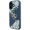 Guess Grained Roses Big 4G logo case for iPhone 16 - blue | Techbox