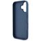 Guess Grained Roses Big 4G logo case for iPhone 16 - blue | Techbox