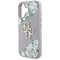 Guess Grained Roses Big 4G Logo iPhone 16 Case - Purple | Techbox