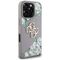 Guess Grained Roses Big 4G Logo iPhone 16 Pro Case - Purple | Techbox