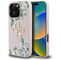 Guess Grained Roses Big 4G logo iPhone 16 Pro Max case - pink | Techbox