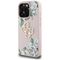 Guess Grained Roses Big 4G logo iPhone 16 Pro Max case - pink | Techbox