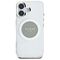 Guess IML Metal Colored Circle Classic Logo MagSafe case for iPhone 16 - gray | Techbox