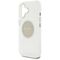 Guess IML Metal Colored Circle Classic Logo MagSafe case for iPhone 16 - gray | Techbox
