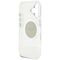 Guess IML Metal Colored Circle Classic Logo MagSafe case for iPhone 16 - gray | Techbox