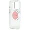Guess IML Metal Colored Circle Classic Logo MagSafe case for iPhone 16 Pro Max - pink | Techbox