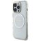Guess IML Metal Colored Circle Classic Logo MagSafe case for iPhone 16 Pro - white | Techbox