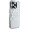 Guess IML Metal Colored Circle Classic Logo MagSafe case for iPhone 16 Pro - white | Techbox