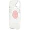 Guess IML Metal Colored Circle Classic Logo MagSafe iPhone 16 Case - Pink - Apple Cases - Cases - Techbox