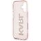 Karl Lagerfeld IML Rhinestones Logo iPhone 16 Case - Pink | Techbox
