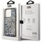 Karl Lagerfeld Liquide Glitter Monogram Gradient iPhone 15 Pro Max Case - Black | Techbox