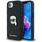 Karl Lagerfeld Monogram Karl Head Pin iPhone 16e Case - Black - Apple Cases - Cases - Techbox