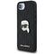 Karl Lagerfeld Monogram Karl Head Pin iPhone 16e Case - Black - Apple Cases - Cases - Techbox