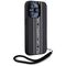 Karl Lagerfeld Saffiano Athleisure Stripes Cord iPhone 15 Pro Case - Pink - Uncategorized Cases (2) - Cases - Techbox