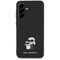Karl Lagerfeld Saffiano Case w/ K&amp;C Metal Logo for Samsung Galaxy A36 - Black | Techbox