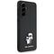 Karl Lagerfeld Saffiano Case w/ K&amp;C Metal Logo for Samsung Galaxy A36 - Black | Techbox