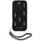 Karl Lagerfeld Saffiano Crystals w/Chain iPhone 16 Pro Case - Black | Techbox
