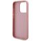 Karl Lagerfeld Wrinkled Metal Signature iPhone 15 Pro Case - Pink - Uncategorized Cases (2) - Cases - Techbox