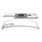 Spigen Ultra Hybrid Mag Case with MagSafe for Samsung Galaxy S25 Edge with Print - Transparent | Techbox