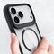 3mk Satin Armor MagCase for iPhone 17 Pro Max - Transparent Black