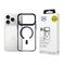 3mk Satin Armor MagCase for iPhone 17 Pro - Transparent Black