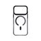 3mk Satin Armor MagCase for iPhone 17 Pro - Transparent Black