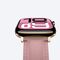 AmazingThing Class Band Leather Strap for Apple Watch 45 / 46 / 49 mm - Pink - Accessories - Smartwatches & Accessories - Techbox