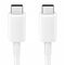 Samsung EP-DA705BWE USB-C - USB-C 3A Cable 1m (OOB Bulk - Replacement Packaging) - White | Techbox