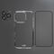 SBS set with D3O technology for iPhone 16 Pro Max - case + glass screen and camera protector - transparent | Techbox