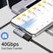 Tech-Protect Ultraboost AA01 USB-C Angled Adapter - Gray | Techbox