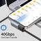 Tech-Protect Ultraboost AA03 USB-C Angled Adapter - Gray | Techbox