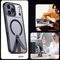 Hybrid Armor X Case for iPhone 17 Pro Max with Stand, Compatible with MagSafe - Black | Techbox