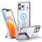 Hybrid Armor X Case for iPhone 17 Pro Max with Stand, Compatible with MagSafe - Transparent | Techbox