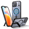 Hybrid Armor X case for iPhone 17 Pro with MagSafe-compatible stand - black - Apple Cases - Cases - Techbox