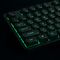 Wozinsky WKG-200 rainbow membrane gaming keyboard with scroll wheel - black