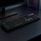 Wozinsky WKG-200 rainbow membrane gaming keyboard with scroll wheel - black