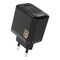 Dudao A28C 45W GaN Wall Charger + USB-C Cable - Black | Techbox