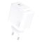 Dudao A28C 45W GaN Wall Charger + USB-C Cable - White | Techbox