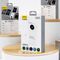 Dudao K13 10000mAh Powerbank with Built-in Cable - White - Travel Chargers - Smartphone Chargers - Techbox