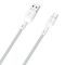 Dudao L9T 5A USB-A - USB-C Cable 1m - White | Techbox
