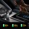 Joyroom JR-CCL07 3-in-1 Car Charger with Built-in Retractable Cable - Dark Gray | Techbox