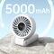 Jisulife Handheld Fan Life7 5000mAh Portable USB Fan - Gray - Fan Coolers - Cooling & Heating - Techbox