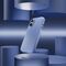 Pure Icon Mag Pro Liquid Silicone Case for iPhone 17, MagSafe Compatible, with Camera Protection and Aluminum Buttons - Blue - Apple Cases - Cases - Techbox
