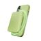 Pure Icon Mag Pro Liquid Silicone Case for iPhone 17, MagSafe Compatible, with Camera Protection and Aluminum Buttons - Green - Apple Cases - Cases - Techbox