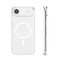 Puro Lite Mag TPU+PC Case Compatible with MagSafe for iPhone 17 Air - Transparent with White Ring - Apple Cases - Cases - Techbox