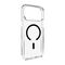Puro Lite Mag TPU+PC Case Compatible with MagSafe for iPhone 17 Pro Max - Transparent with Black Ring | Techbox