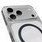 Puro Lite Mag TPU+PC Case Compatible with MagSafe for iPhone 17 Pro Max - Transparent with Blue Ring | Techbox